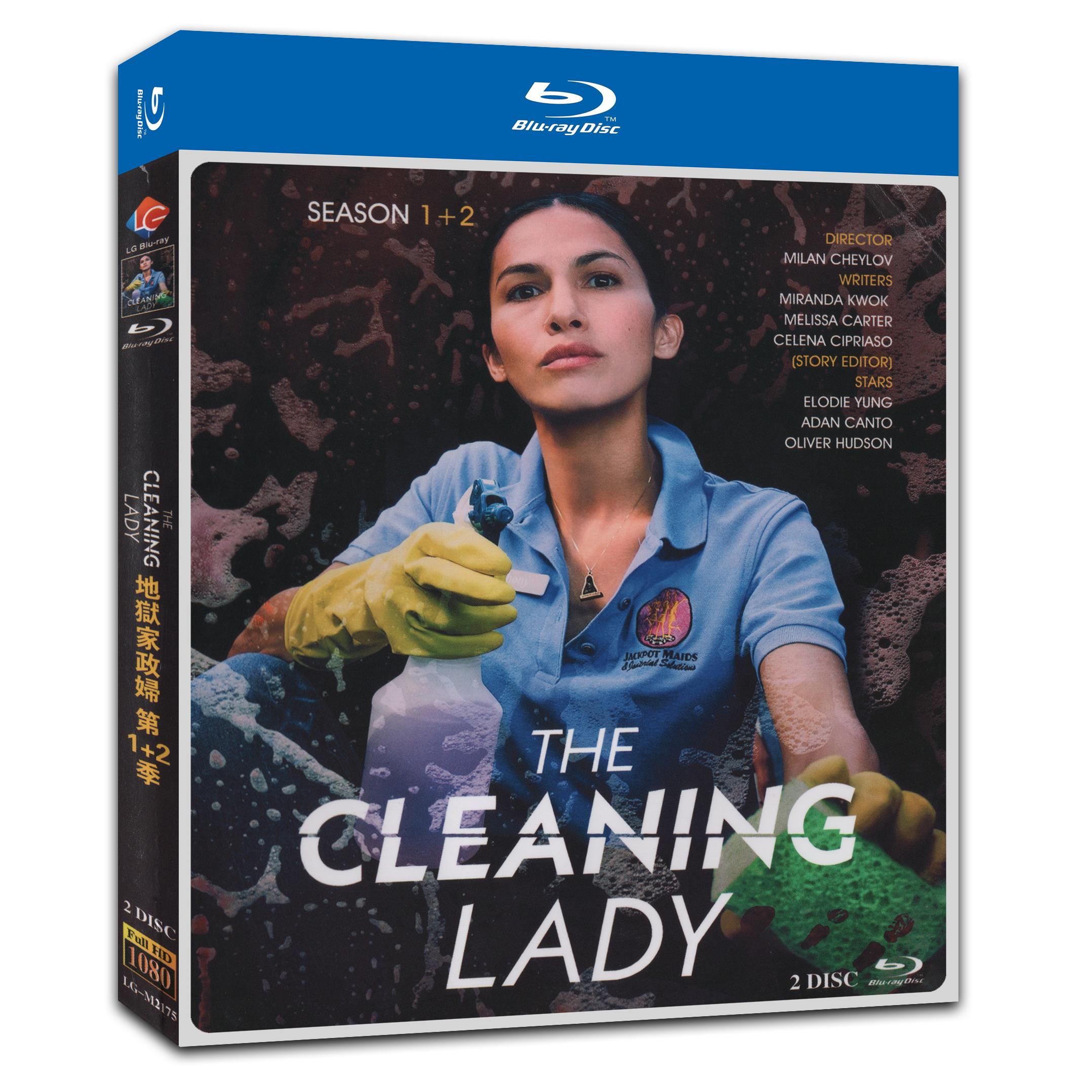 The Cleaning Lady‎ 1+2 2-Disc Movie Box Set for Gift Collection Blu-ray