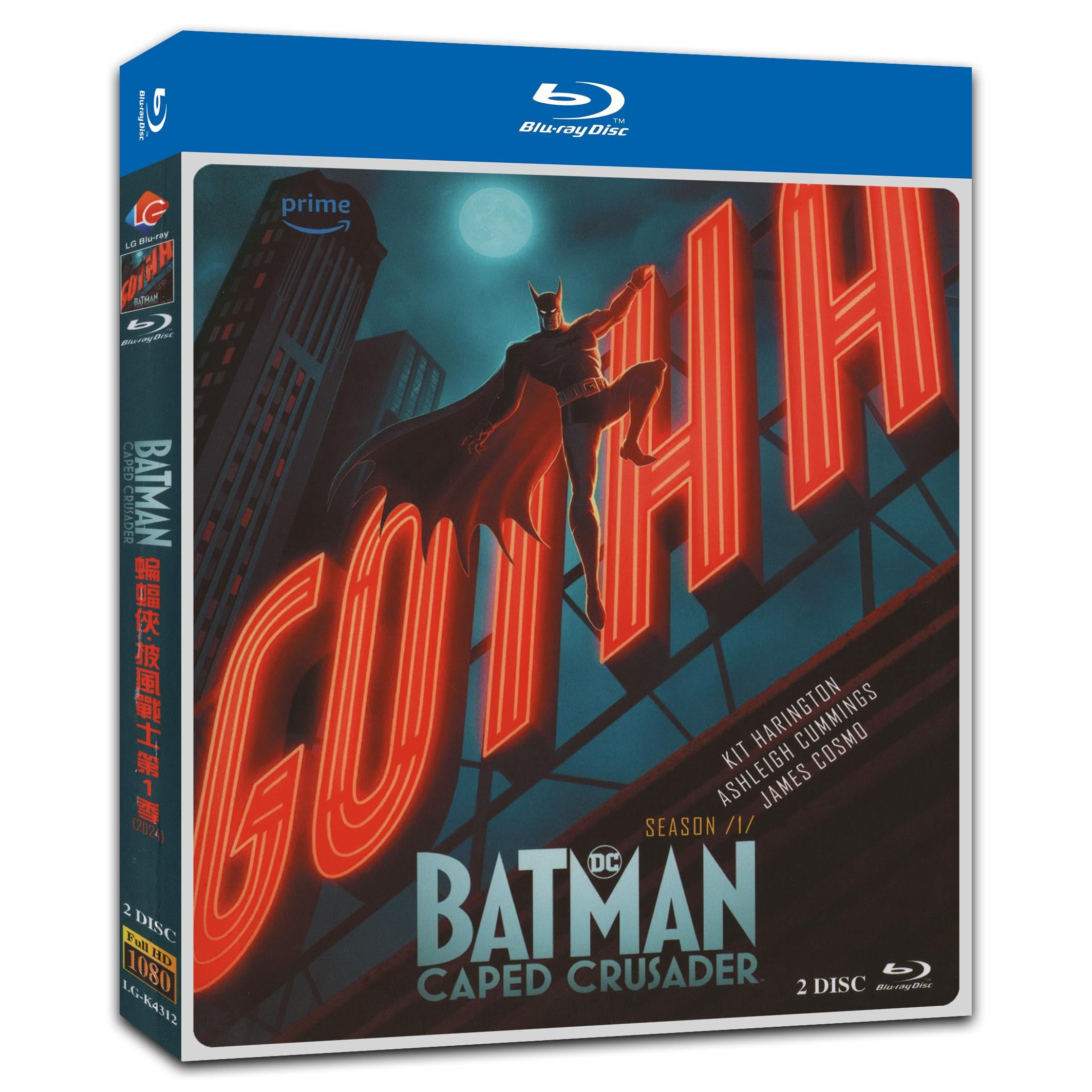 Batman: Caped Crusader Season 1‎ (2024) 2-Disc Movie Box Set for Gift Collection Blu-ray