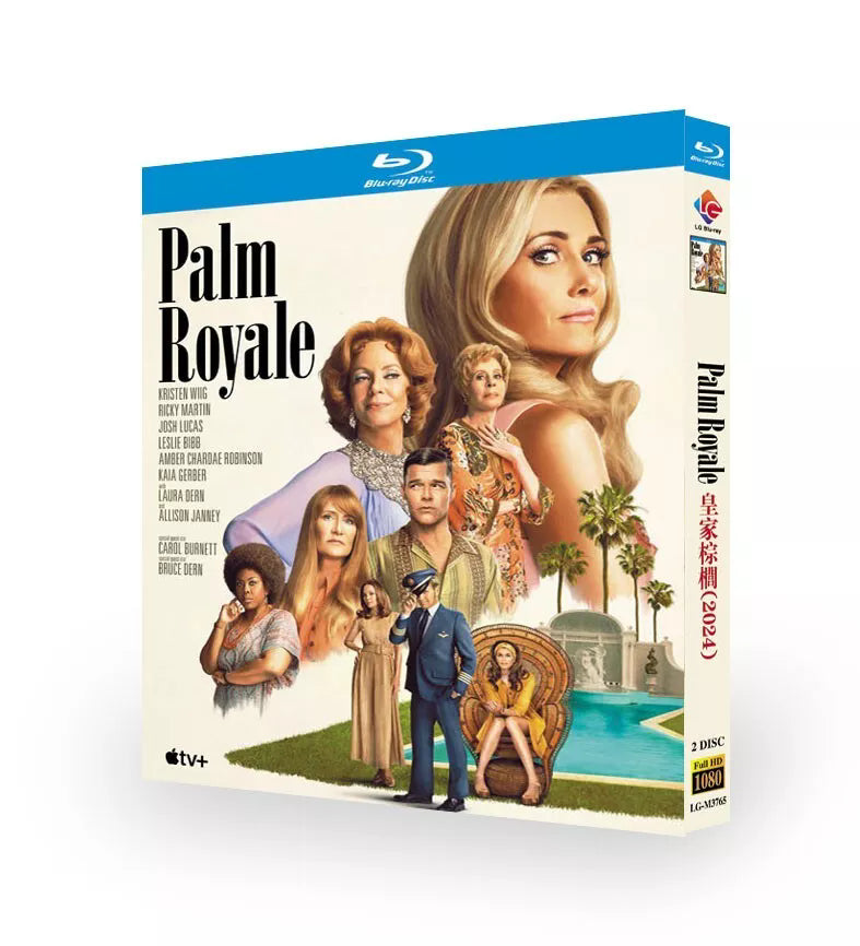 Palm Royale Season 1‎ (2024) 2-Disc Movie Box Set for Gift Collection Blu-ray