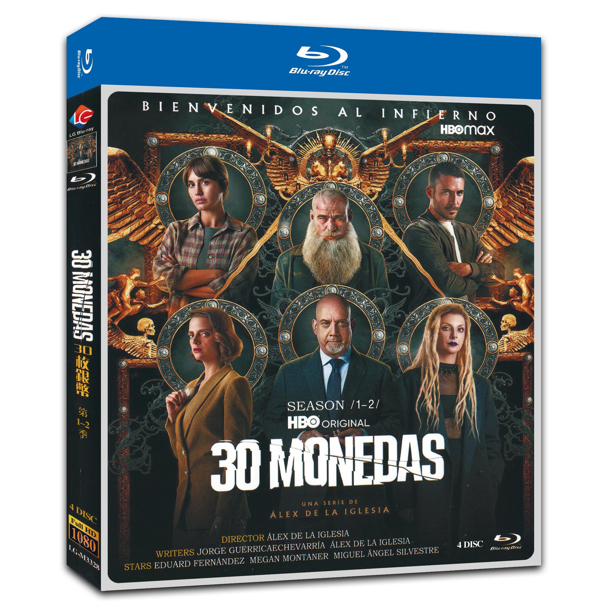 30 Monedas Season 1‎+2 4-Disc Movie Box Set for Gift Collection Blu-ray