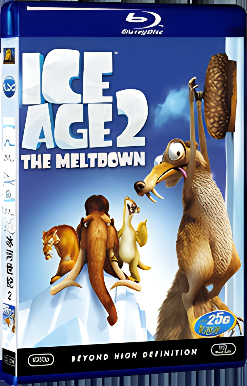 2006 Ice Age 2: The Meltdown 1080P for Gift 1-Disc All RegionPlay Seal Box Blu-ray