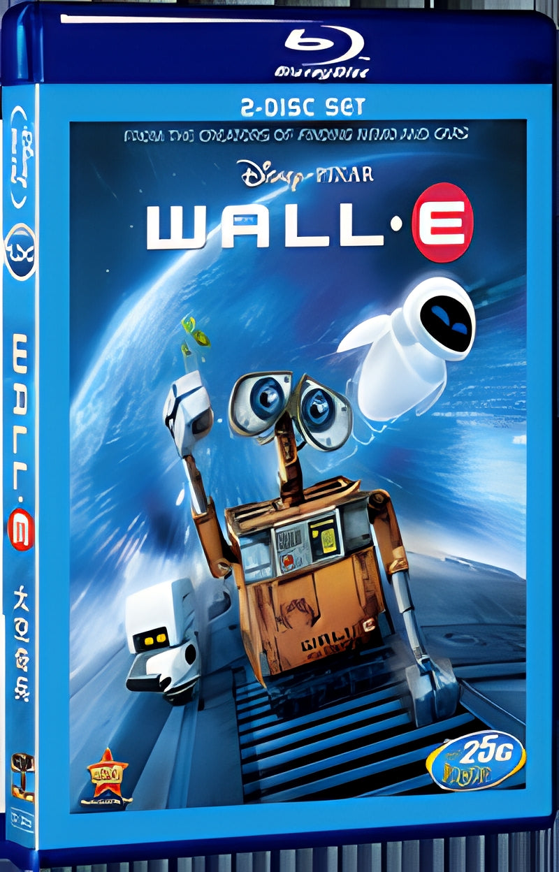 2008 WALL.E 1080P for Gift 1-Disc All RegionPlay Seal Box Blu-ray