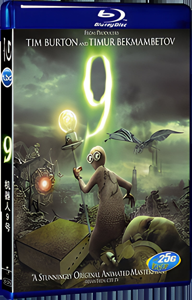 2009 Number 9 1080P for Gift 1-Disc All RegionPlay Seal Box Blu-ray