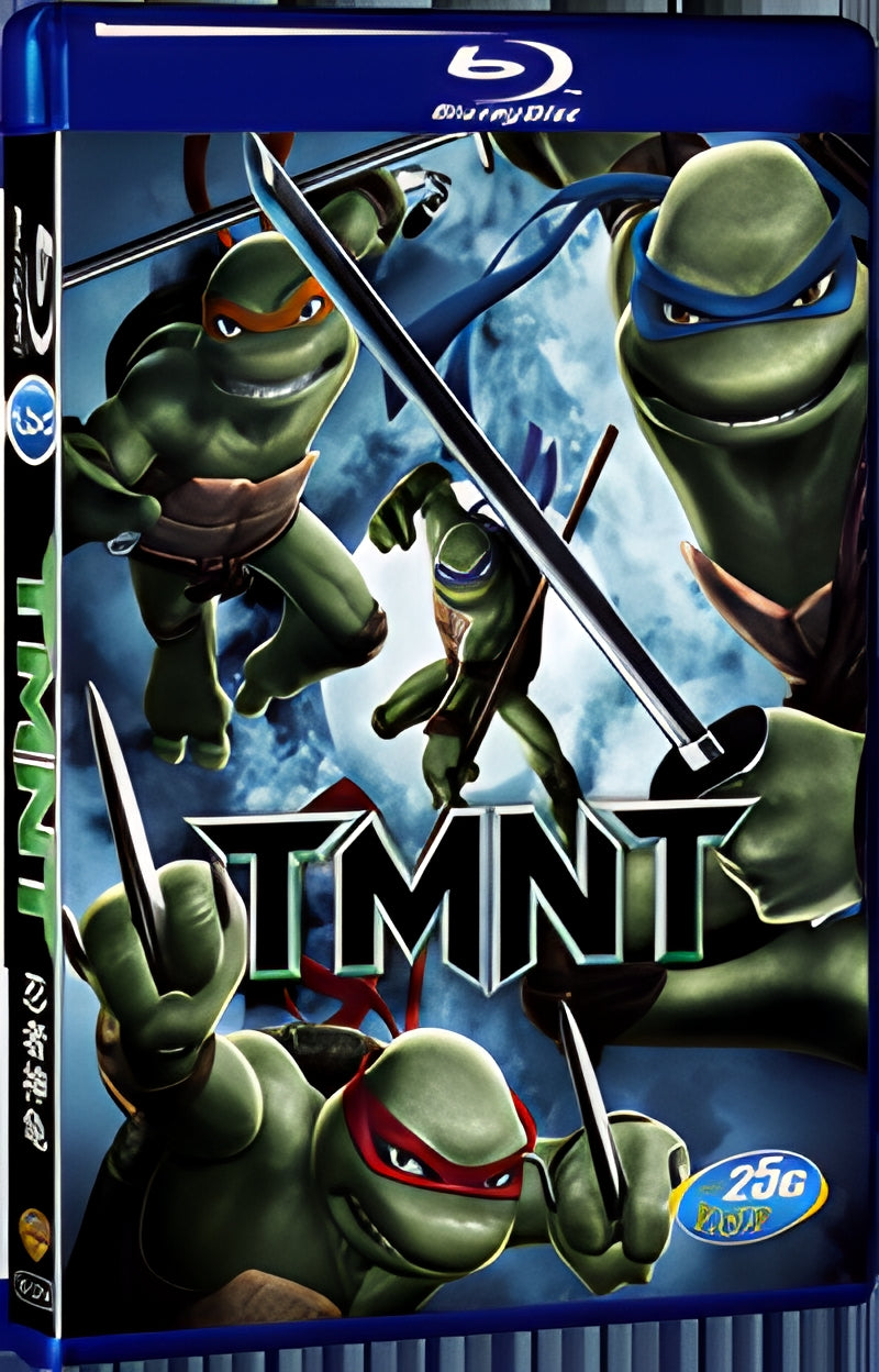 2007 TMNT 1080P for Gift 1-Disc All RegionPlay Seal Box Blu-ray