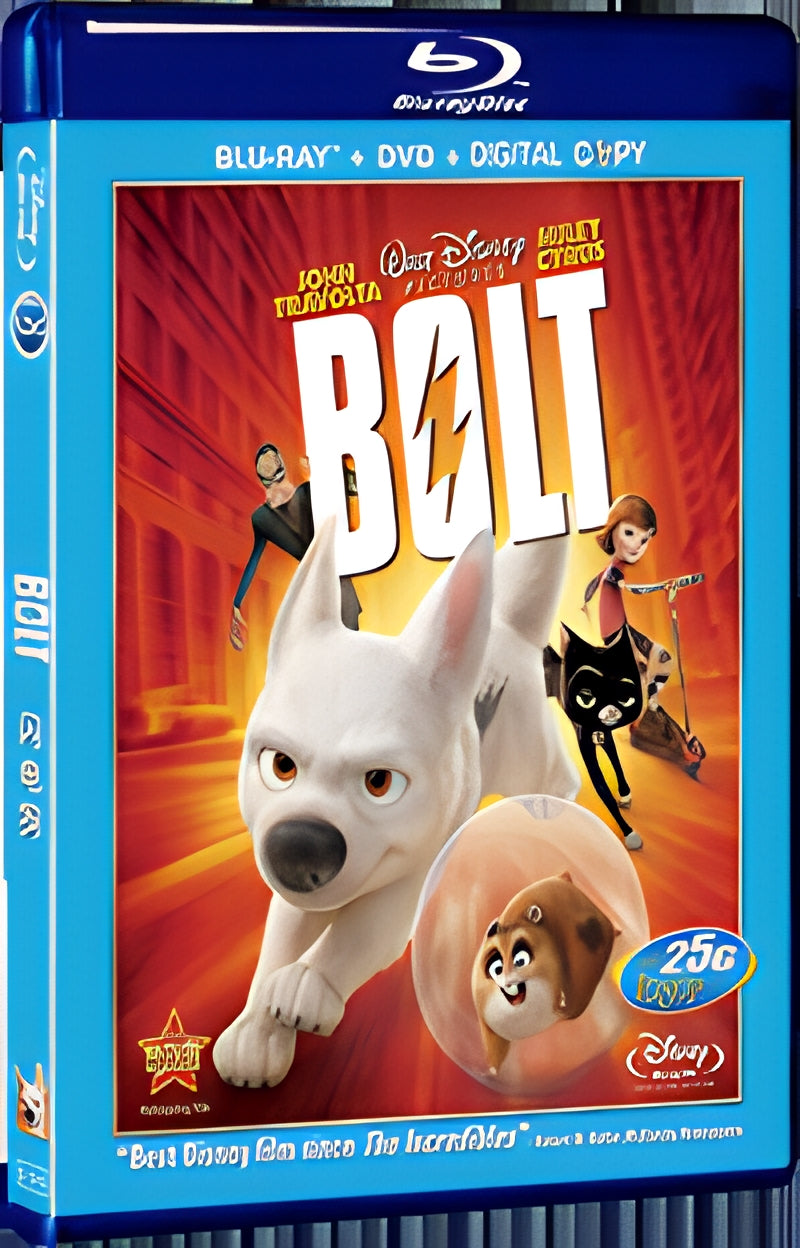 2008 Bolt 1080P for Gift 1-Disc All RegionPlay Seal Box Blu-ray