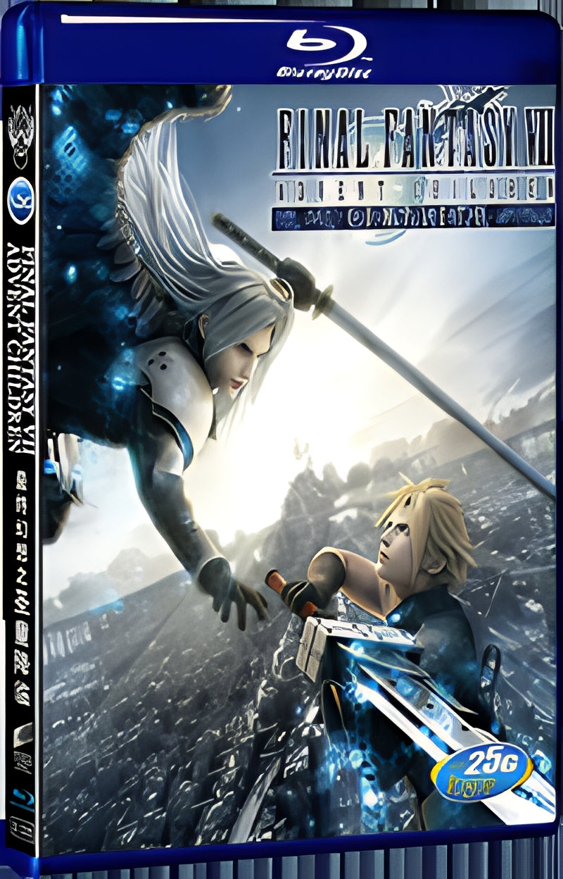 2005 Final Fantasy VII: Advent Children 1080P for Gift 1-Disc All RegionPlay Seal Box Blu-ray