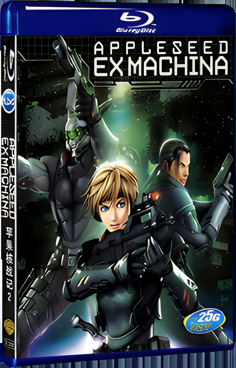 2007 Appleseed Saga: Ex Machina 1080P for Gift 1-Disc All RegionPlay Seal Box Blu-ray