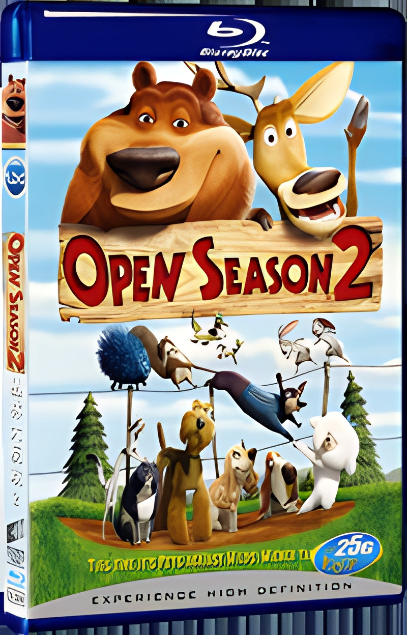 2008 The Open Season 2 1080P for Gift 1-Disc All RegionPlay Seal Box Blu-ray