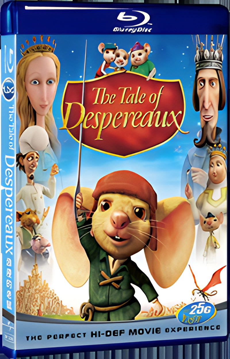 2008 The Tale of Despereaux 1080P for Gift 1-Disc All RegionPlay Seal Box Blu-ray