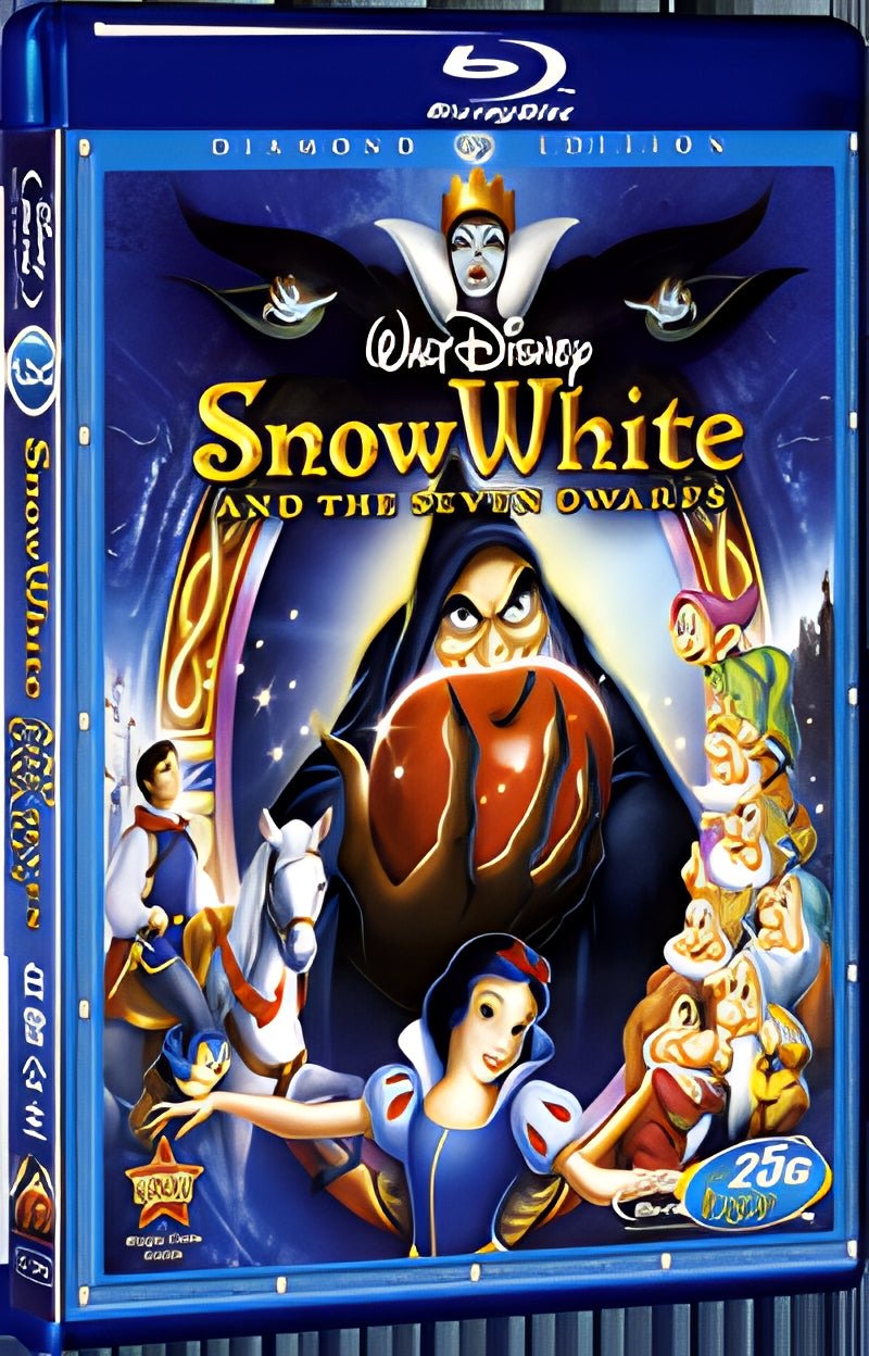 1937 Snow White and the Seven Dwarfs 1080P for Gift 1-Disc All RegionPlay Seal Box Blu-ray