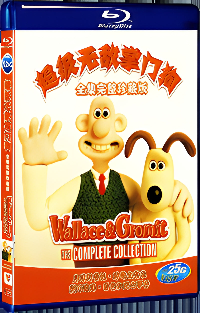 2005 Wallace and Gromit 1080P for Gift 1-Disc All RegionPlay Seal Box Blu-ray
