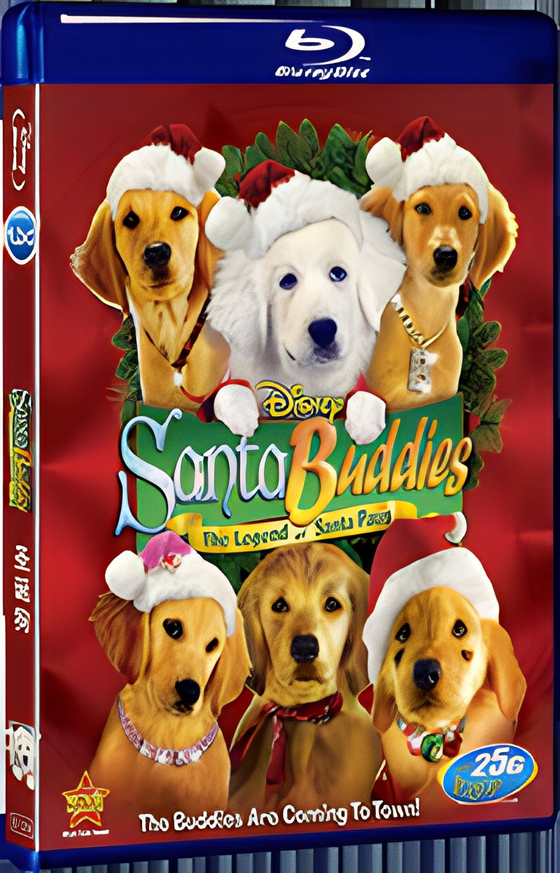 2009 Santa Buddies 1080P for Gift 1-Disc All RegionPlay Seal Box Blu-ray