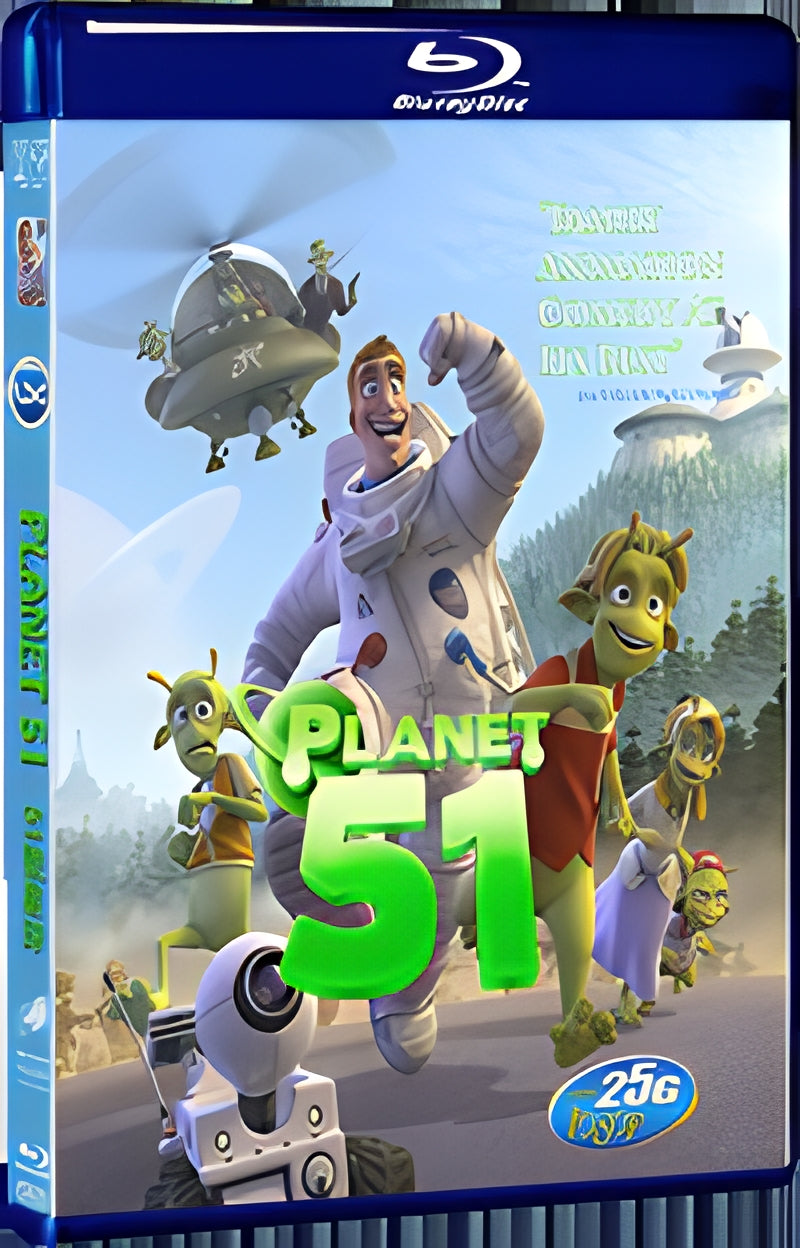 2009 Planet 51 1080P for Gift 1-Disc All RegionPlay Seal Box Blu-ray