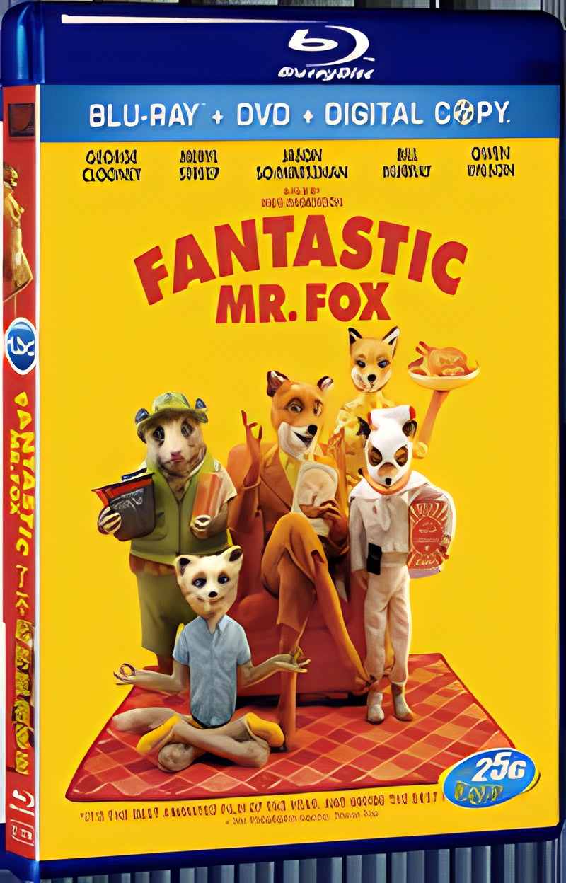 2009 Fantastic.Mr.Fox 1080P for Gift 1-Disc All RegionPlay Seal Box Blu-ray