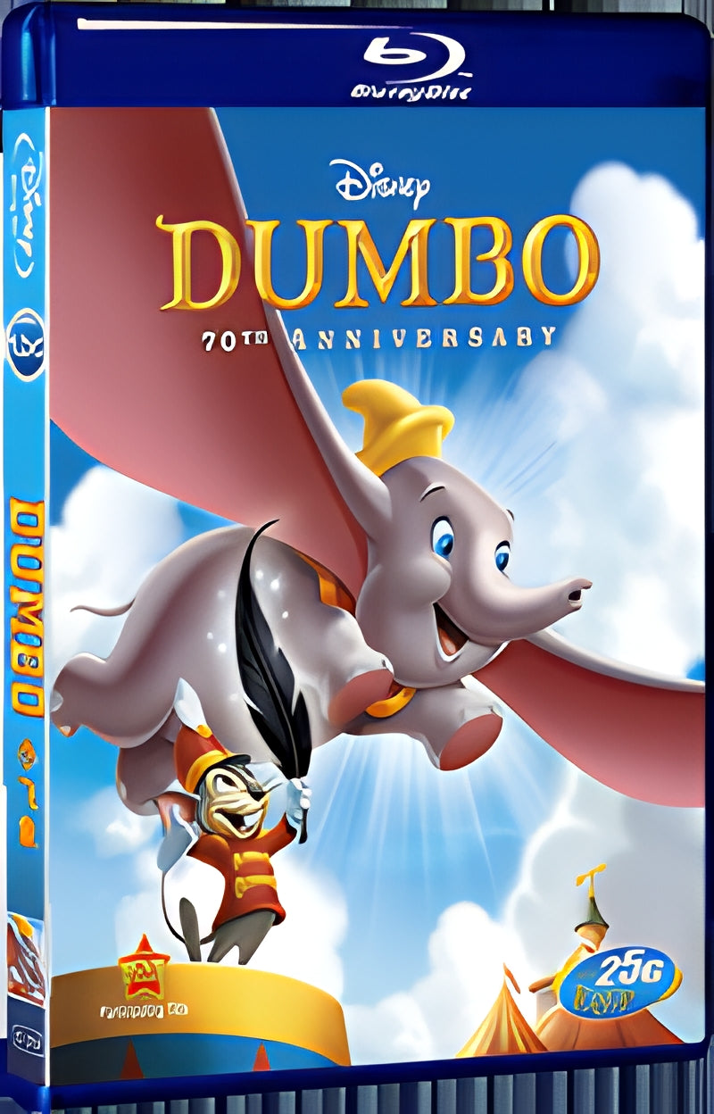 1941 Dumbo 1080P for Gift 1-Disc All RegionPlay Seal Box Blu-ray