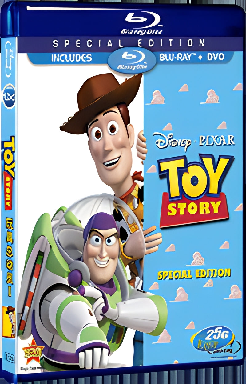 1995 Toy Story 1 1080P for Gift 1-Disc All RegionPlay Seal Box Blu-ray