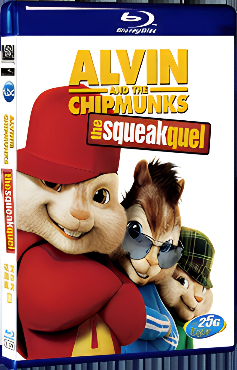 2009 Alvin and Chipmunks 2 1080P for Gift 1-Disc All RegionPlay Seal Box Blu-ray