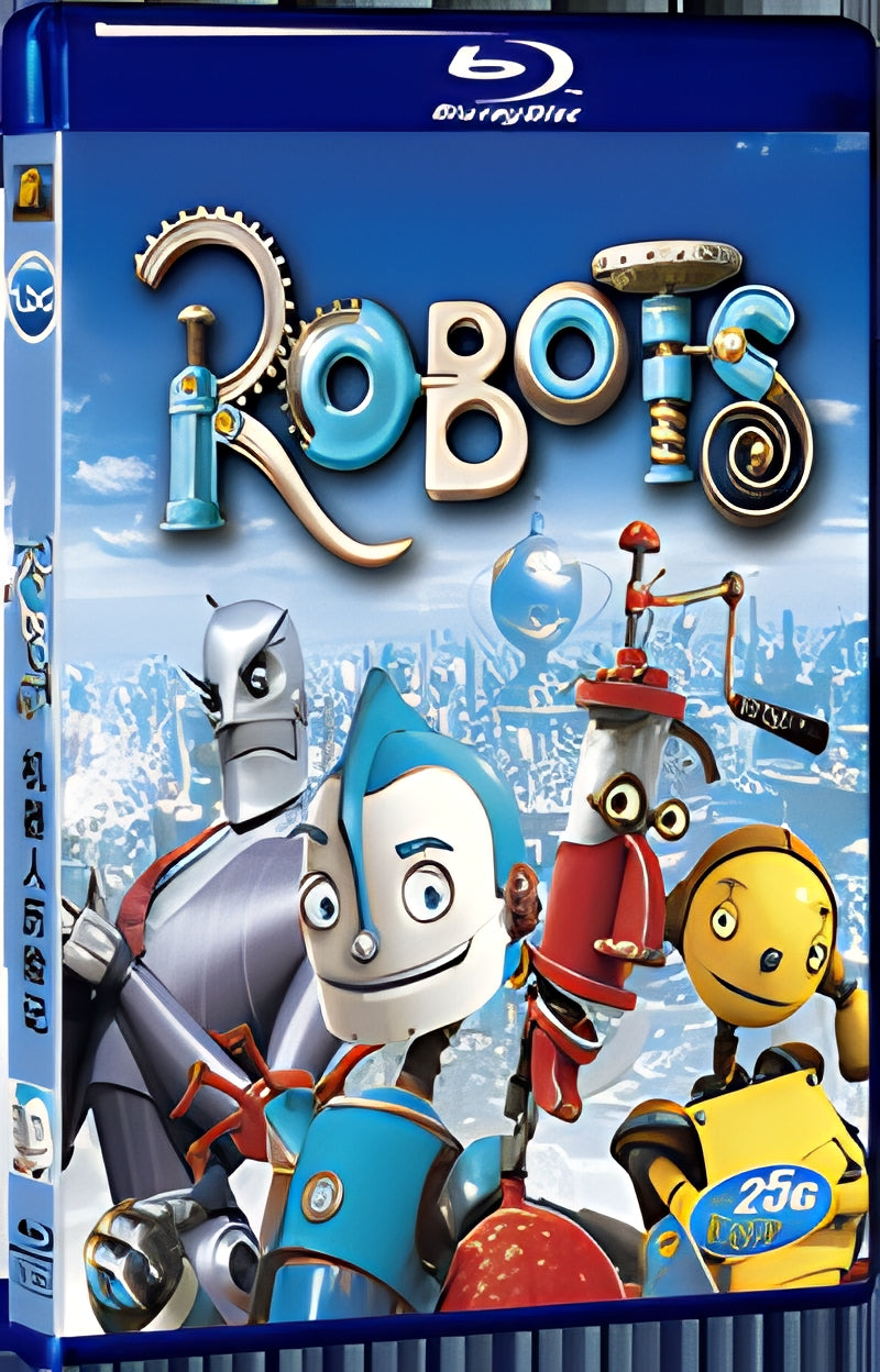 2005 Robots 1080P for Gift 1-Disc All RegionPlay Seal Box Blu-ray