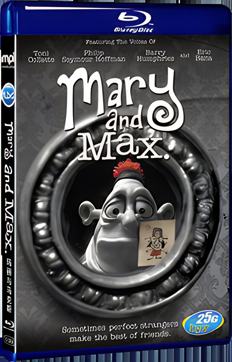 2009 Mary and Max 1080P for Gift 1-Disc All RegionPlay Seal Box Blu-ray