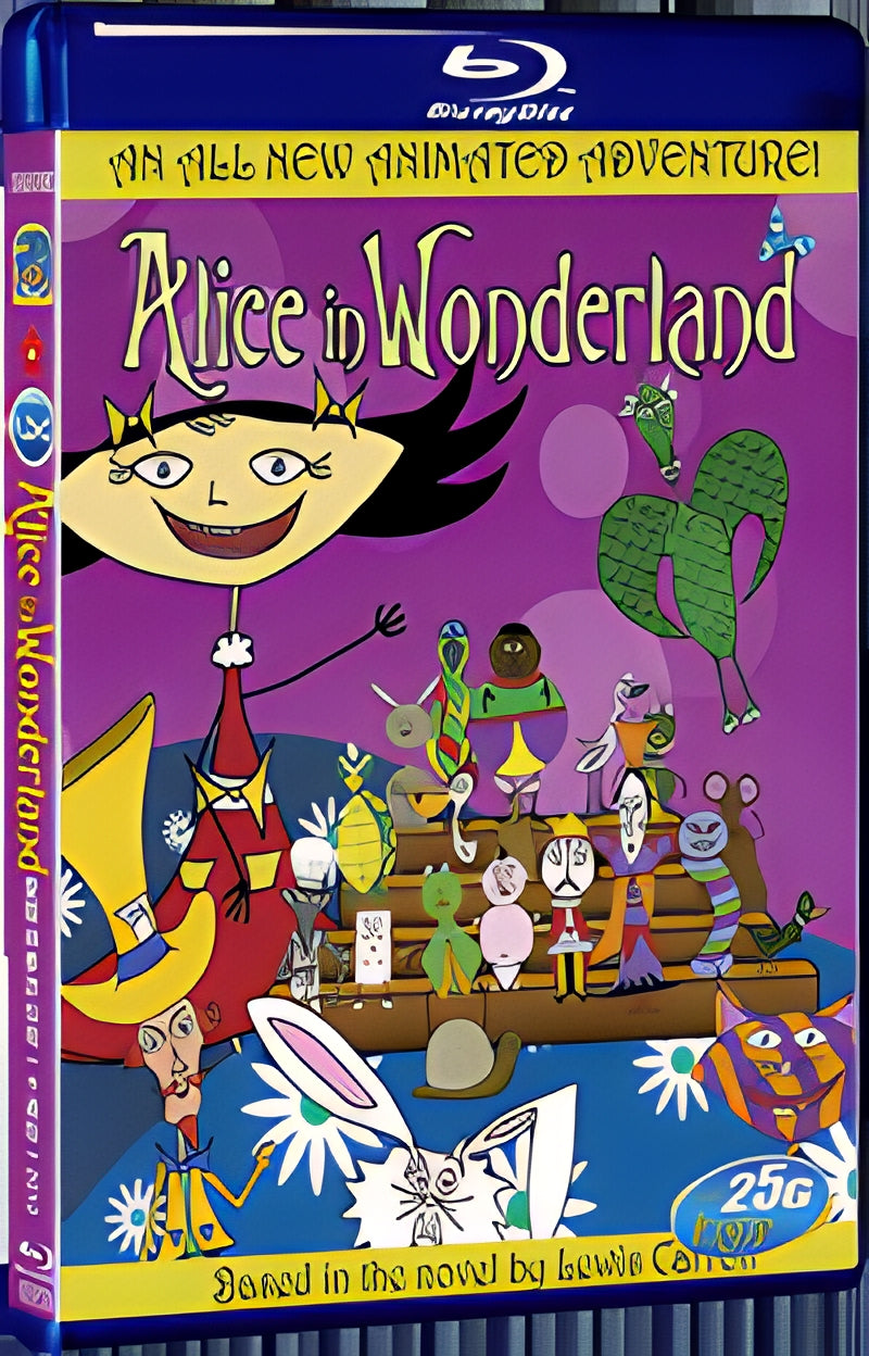 1951 Alice in Wonderland 1080P for Gift 1-Disc All RegionPlay Seal Box Blu-ray