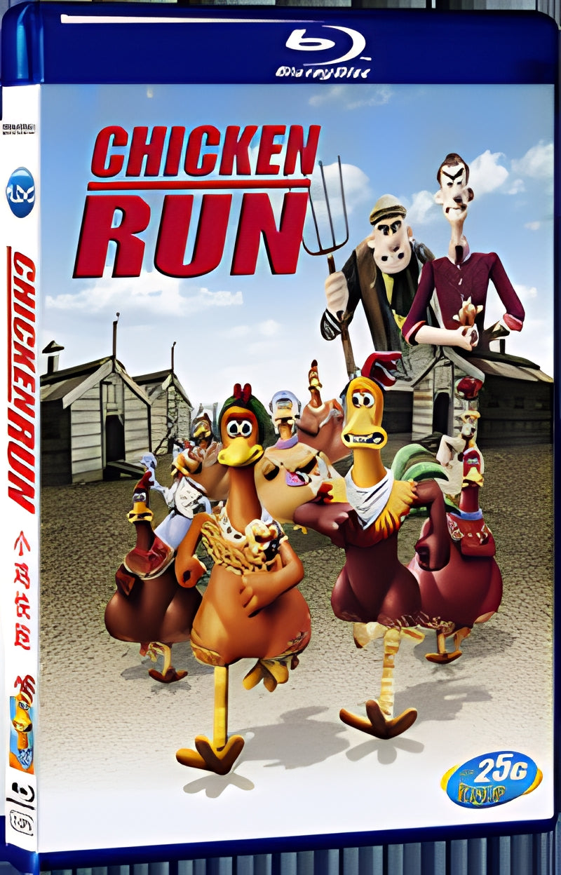 2000 Chicken Run 1080P for Gift 1-Disc All RegionPlay Seal Box Blu-ray