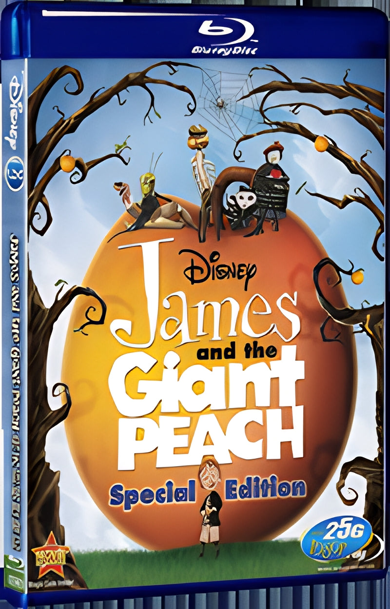 1996 James and the Giant Peach 1080P for Gift 1-Disc All RegionPlay Seal Box Blu-ray