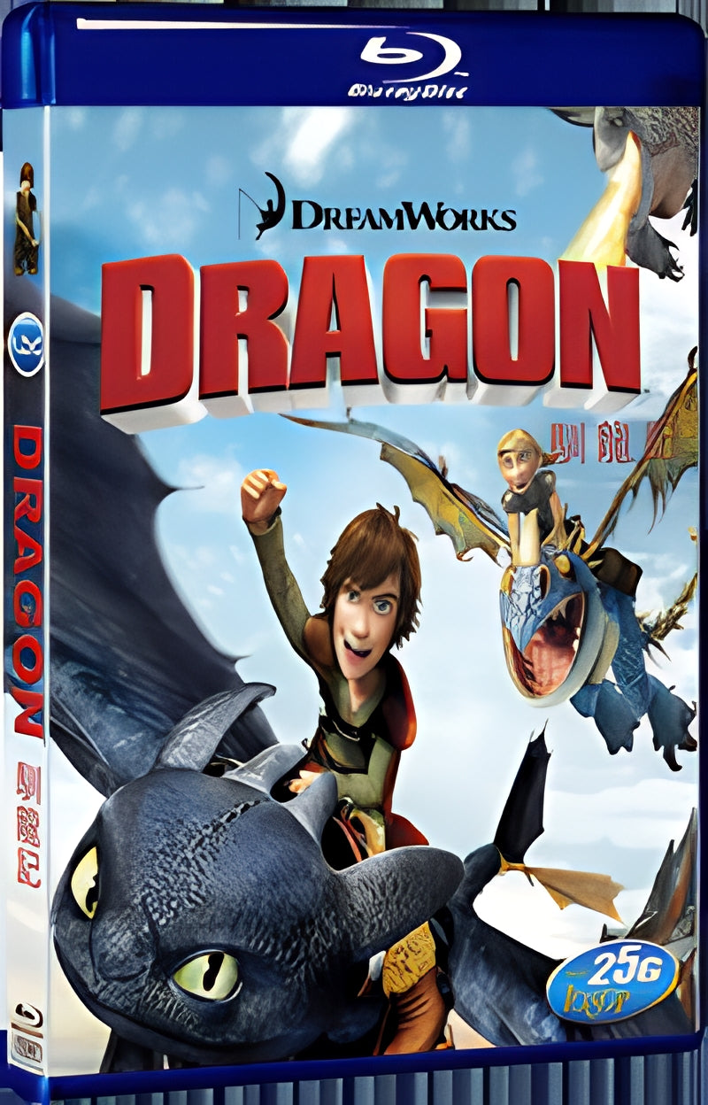 2010 How to Train Your Dragon 1080P for Gift 1-Disc All RegionPlay Seal Box Blu-ray