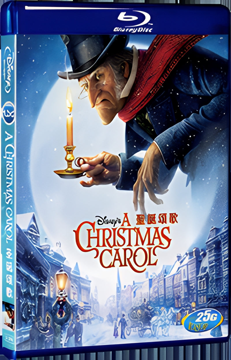 2009 A Christmas Carol 1080P for Gift 1-Disc All RegionPlay Seal Box Blu-ray