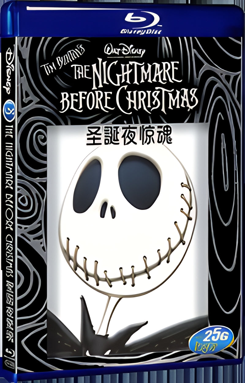 1993 The Nightmare Before 1080P for Gift 1-Disc All RegionPlay Seal Box Blu-ray