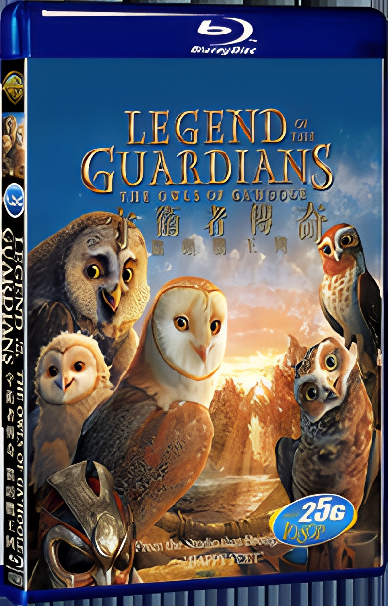 2010 Legend of the Guardians: The Owls of Ga'Hoole 1080P for Gift 1-Disc All RegionPlay Seal Box Blu-ray