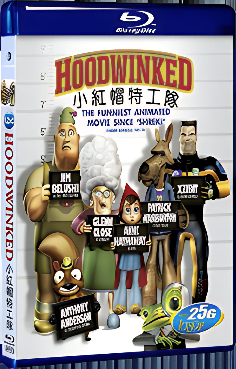 2005 Hoodwinked 1080P for Gift 1-Disc All RegionPlay Seal Box Blu-ray