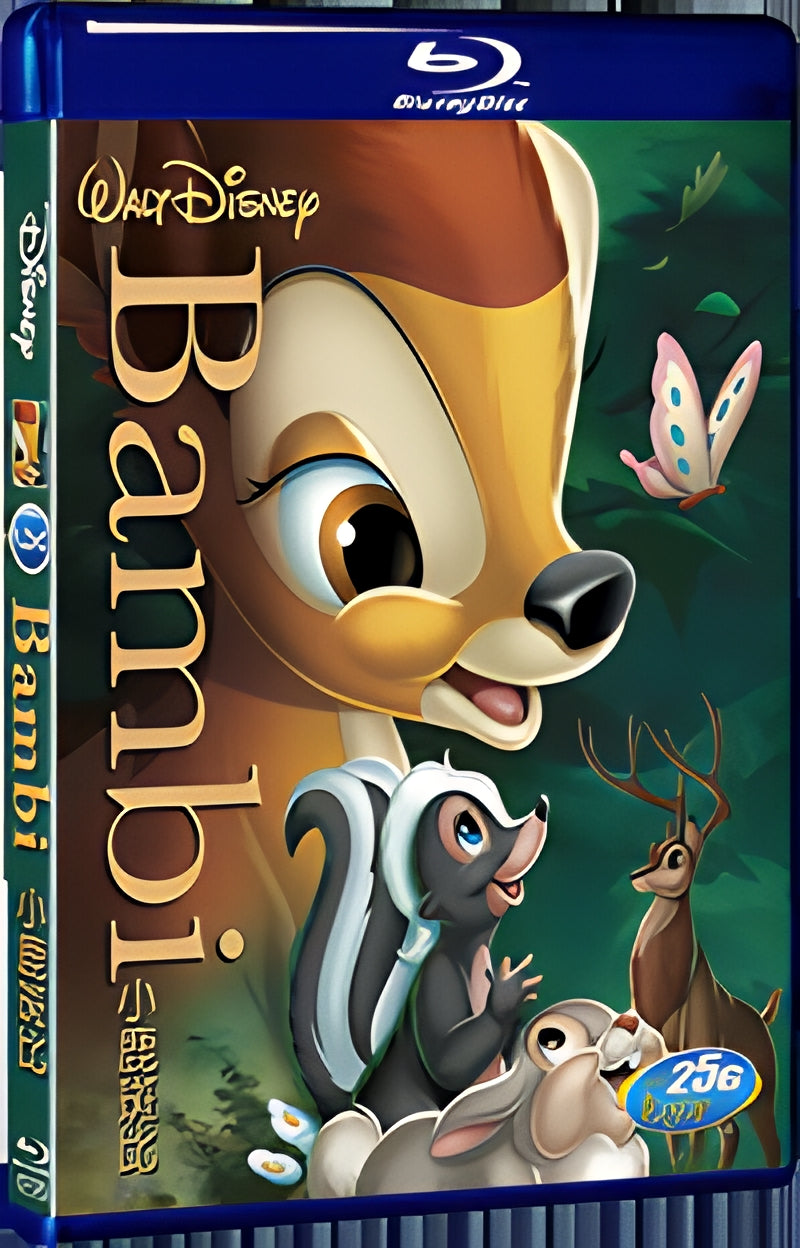 1942 Bambi 1080P for Gift 1-Disc All RegionPlay Seal Box Blu-ray