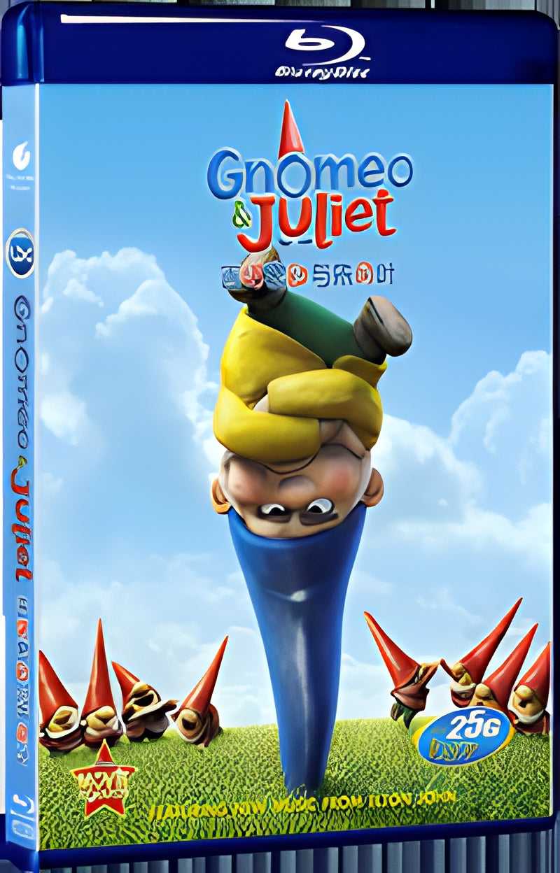 2011 Gnomeo & Juliet 1080P for Gift 1-Disc All RegionPlay Seal Box Blu-ray