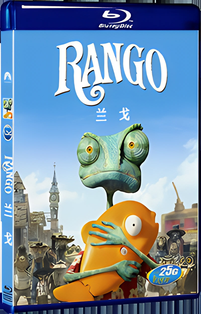 2011 Rango 1080P for Gift 1-Disc All RegionPlay Seal Box Blu-ray
