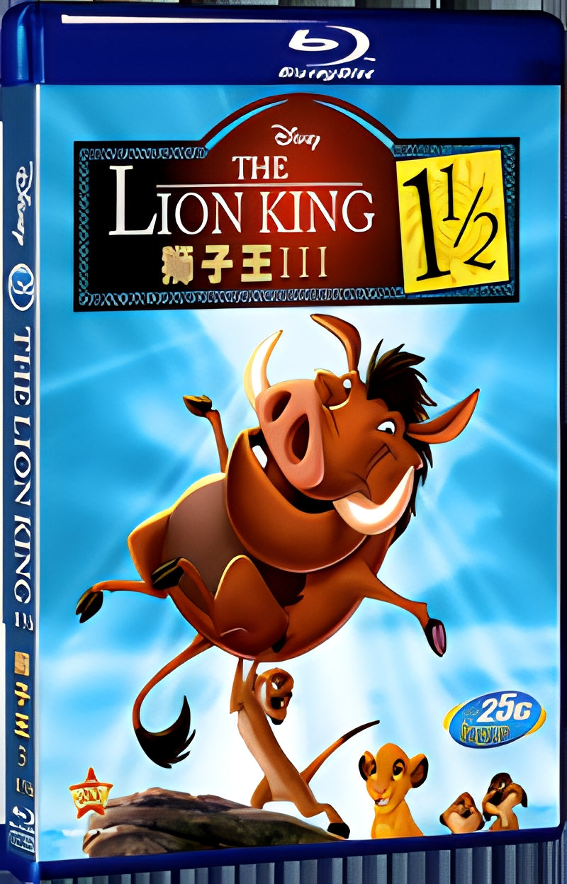 2004 The Lion King 3 1080P for Gift 1-Disc All RegionPlay Seal Box Blu-ray