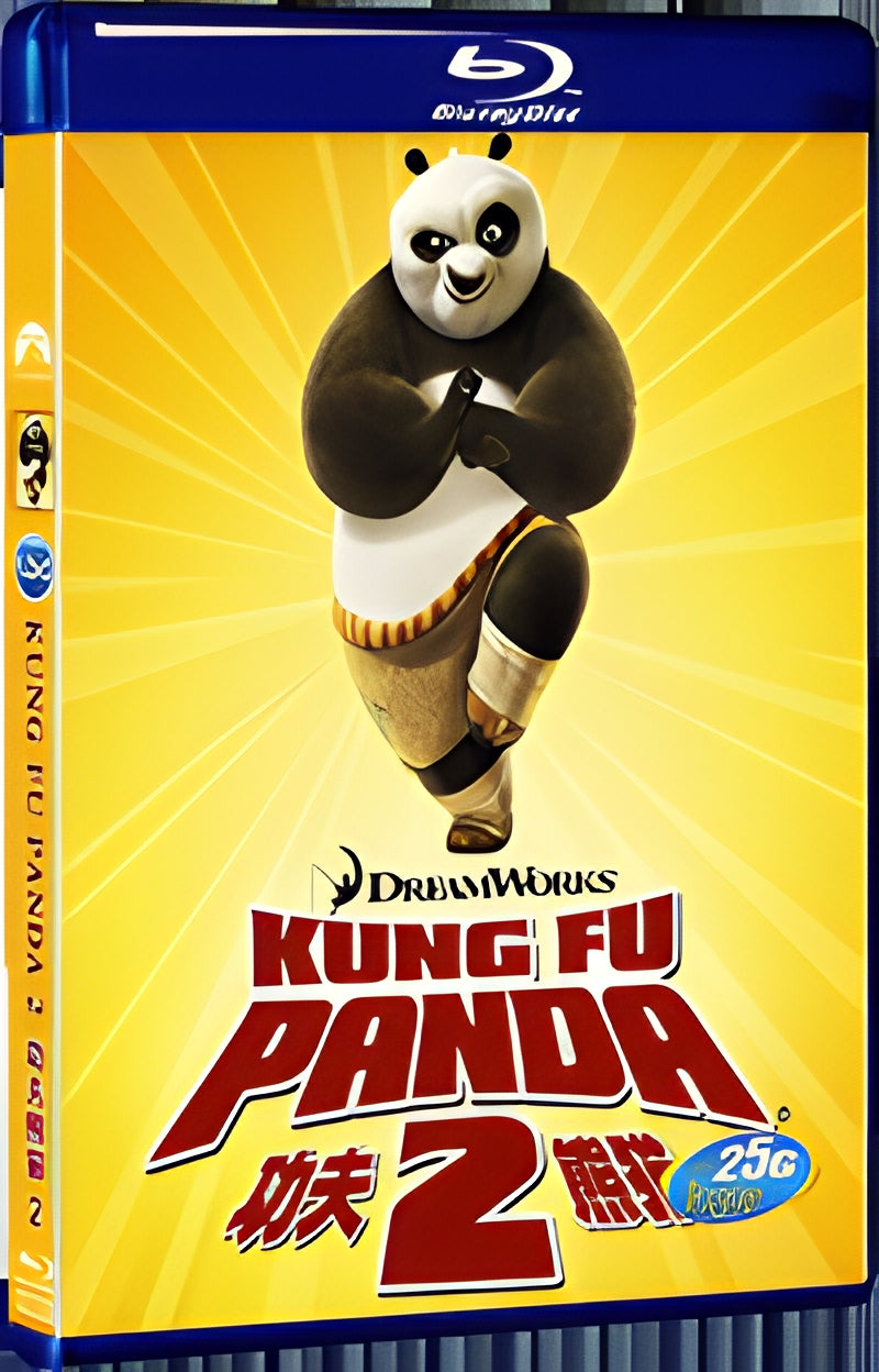 2011 Kung Fu Panda 2 1080P for Gift 1-Disc All RegionPlay Seal Box Blu-ray