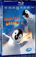 2012 Happy Feet Two 1080P for Gift 1-Disc All RegionPlay Seal Box Blu-ray