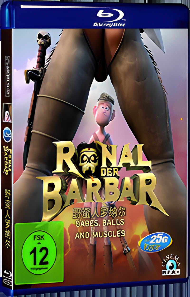 2011 Ronal Barbaren 1080P for Gift 1-Disc All RegionPlay Seal Box Blu-ray