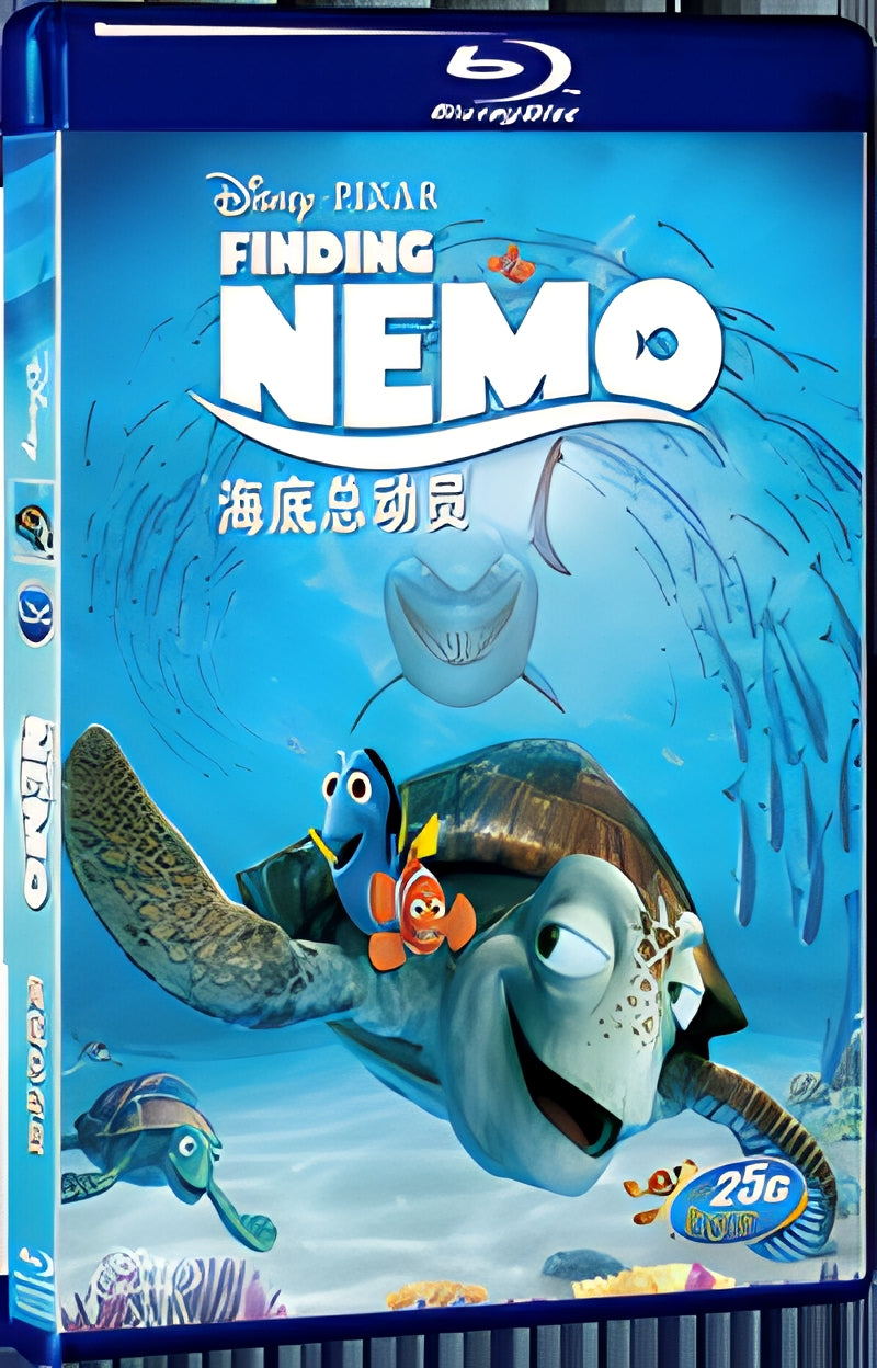 2003 Finding Nemo Finding Nemo 3D 1080P for Gift 1-Disc All RegionPlay Seal Box Blu-ray