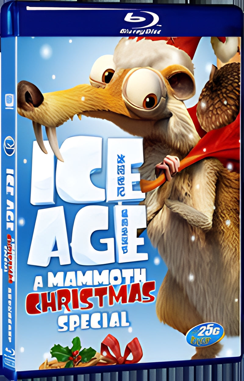 2011 Ice Age: A Mammoth Christmas 1080P for Gift 1-Disc All RegionPlay Seal Box Blu-ray