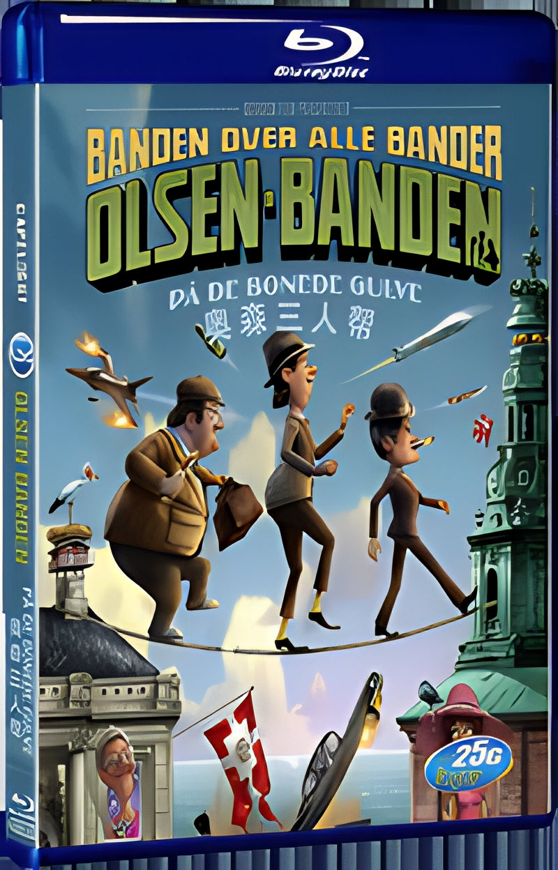 2010 Olsen Banden - p de bonede gulve Olsen Gang Gets Polished 1080P for Gift 1-Disc All RegionPlay Seal Box Blu-ray