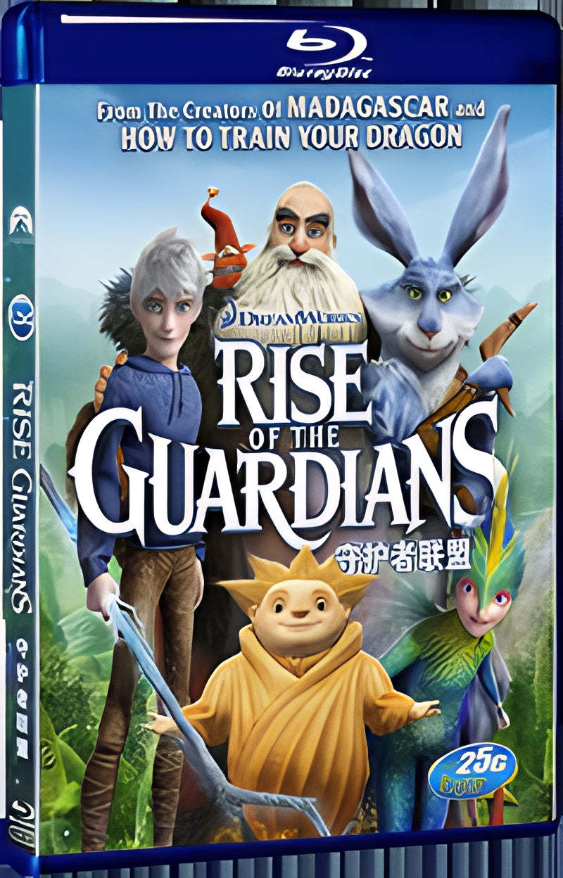 2012 Rise of the Guardians 1080P for Gift 1-Disc All RegionPlay Seal Box Blu-ray