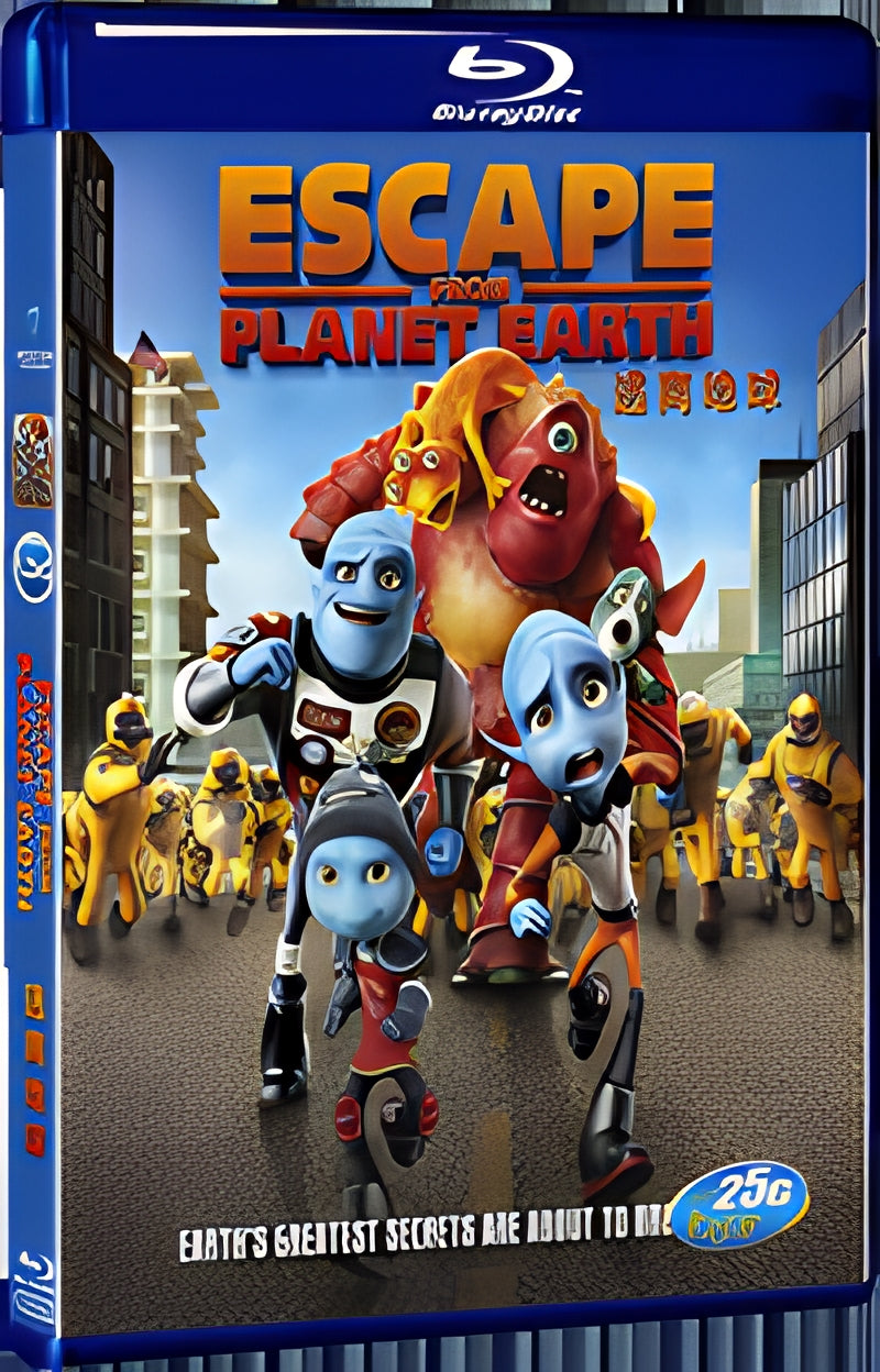 2013 Escape from Planet Earth 1080P for Gift 1-Disc All RegionPlay Seal Box Blu-ray