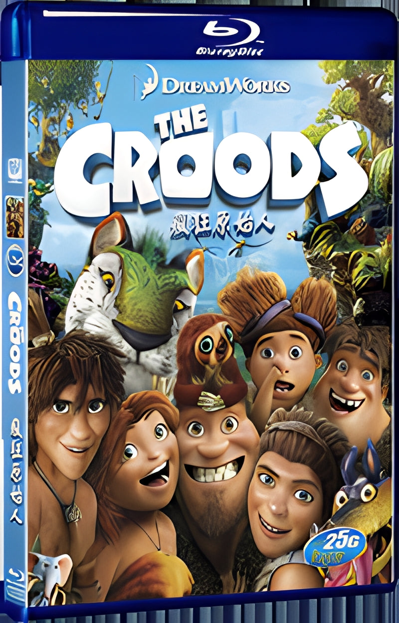 2013 The Croods 1080P for Gift 1-Disc All RegionPlay Seal Box Blu-ray