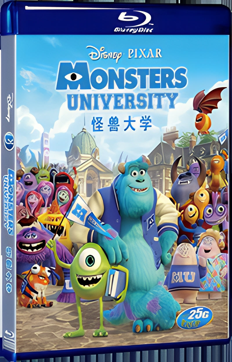 2013 Monsters Inc. 2 1080P for Gift 1-Disc All RegionPlay Seal Box Blu-ray