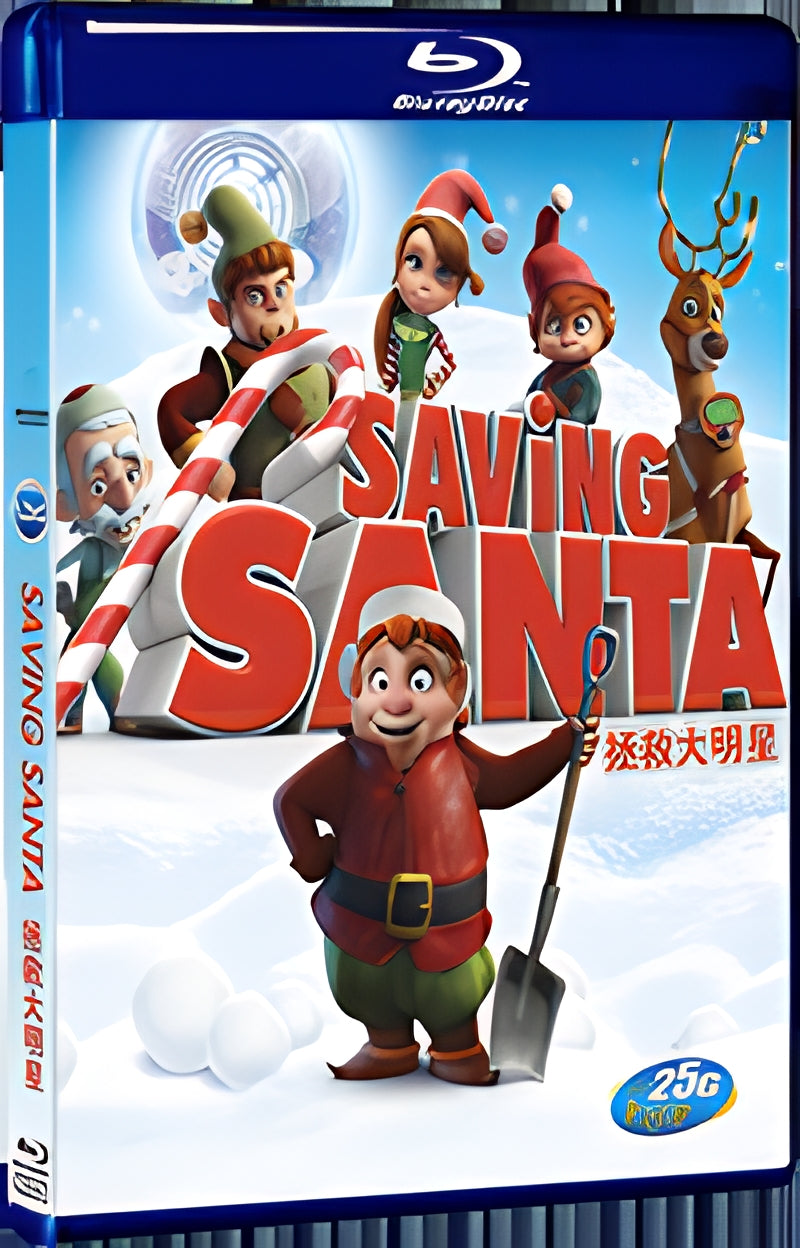2013 Saving Santa 1080P for Gift 1-Disc All RegionPlay Seal Box Blu-ray