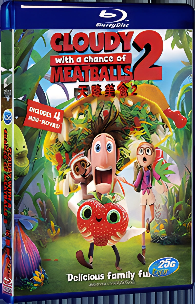 2013 cloudy2 1080P for Gift 1-Disc All RegionPlay Seal Box Blu-ray