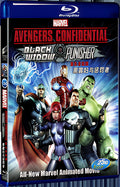 2014 Avengers Confidential: Black Widow & Punisher 1080P for Gift 1-Disc All RegionPlay Seal Box Blu-ray