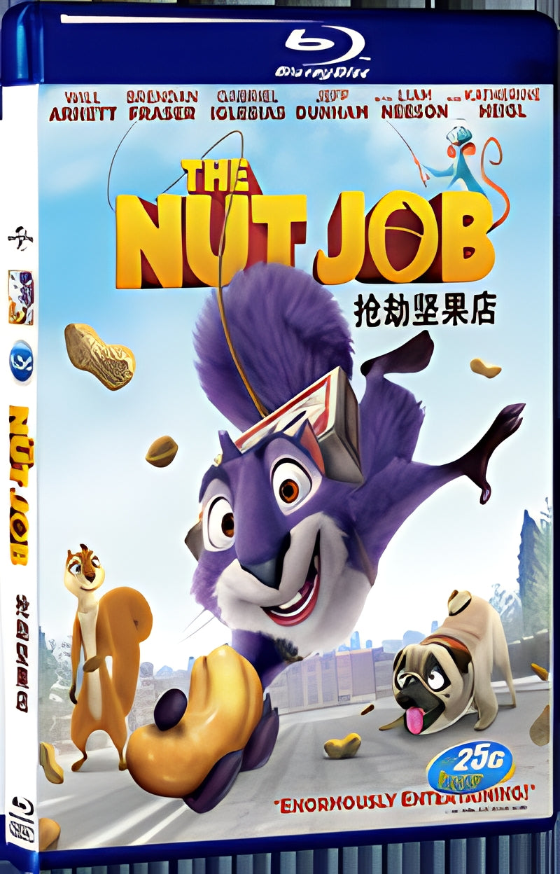 2014 The Nut Job 1080P for Gift 1-Disc All RegionPlay Seal Box Blu-ray