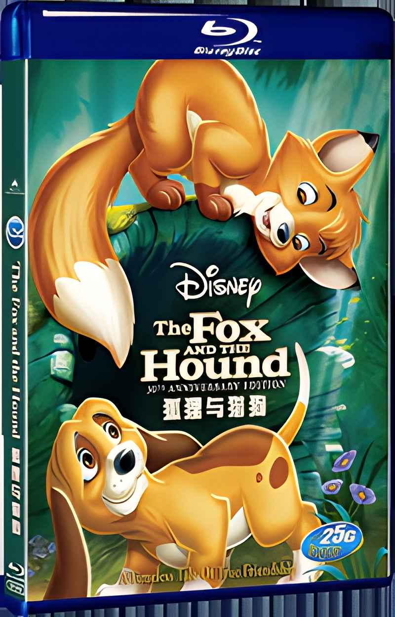 1981 The Fox and the Hound 1080P for Gift 1-Disc All RegionPlay Seal Box Blu-ray